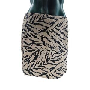 Abercrombie & Fitch Tiger Animal Print Mini Skirt Women's S Mob Wife Y2k 3486